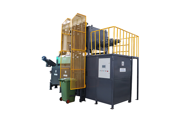 紙盒泡沫就地分揀 果蔬垃圾現(xiàn)場“壓榨”，這個市場果蔬垃圾這樣減量