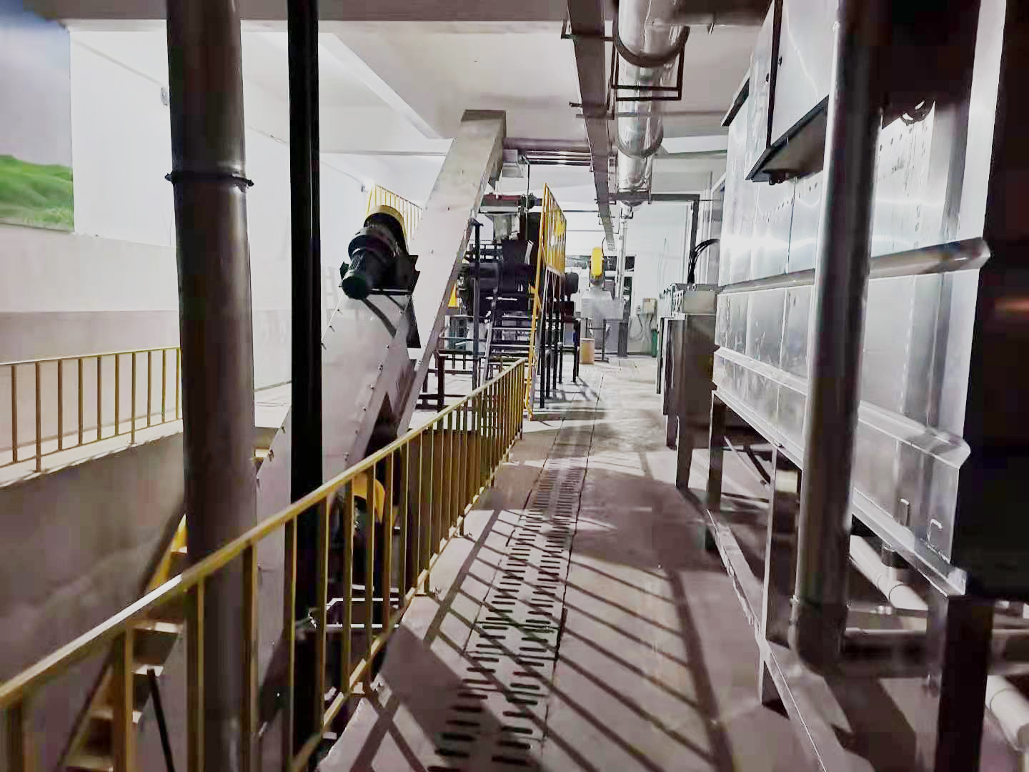 餐廚垃圾厭氧發(fā)酵項(xiàng)目現(xiàn)場