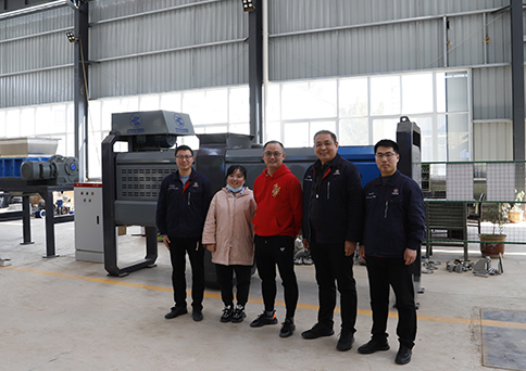 中聯(lián)重科領(lǐng)導蒞臨我公司進行供應商年度考核